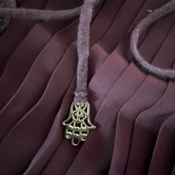 Manoush Paris Boutique Designer Dress M Purple - Picture 16 of 16